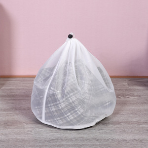Sac de lavage en <span class=keywords><strong>maille</strong></span> de grande taille, organisateur de linge sale, filet pour soutien-gorge, chaussettes, sous-vêtements, chaussures, housse de machine à laver, vêtements - Product Image 1