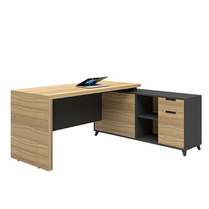 Muebles de Oficina de Diseño, <span class=keywords><strong>Escritorio</strong></span> de Oficina de Madera Moderno, Cómodo y <span class=keywords><strong>Profesional</strong></span> para CEO - Product Image 2