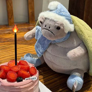 Jelly Cat Skating Timmy Turtle Plüsch tier Weihnachten Limited Edition Super weiche PP Baumwolle gefüllt Skipinguin Netter Komfort - Product Image 2