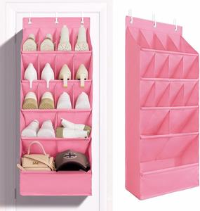 High Quality Flat Bottom with 15 Pockets Cabinet Behind Door Multifunctional Shoe Storage Hanging Bag for Shoes Organizer - Product Image 3