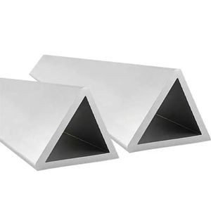 Tubo de aluminio Precios Tubo de aluminio de forma triangular Tubo extruido - Product Image 1