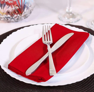 Nouveau design de <span class=keywords><strong>serviette</strong></span> de <span class=keywords><strong>table</strong></span> en tissu très absorbant <span class=keywords><strong>rouge</strong></span> pour restaurants, événements, mariages, fêtes, vente en gros - Product Image 4