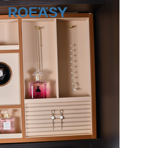 ROEASY <span class=keywords><strong>Armoire</strong></span> Commode <span class=keywords><strong>Armoire</strong></span> Cachée Commande Vocale Montre Remontoir Bijoux Stockage Organisateur Levage Intelligent <span class=keywords><strong>Armoire</strong></span> Suspendue - Product Image 3