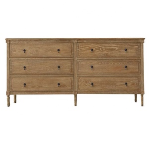 Mobile Moderno in <span class=keywords><strong>Legno</strong></span> <span class=keywords><strong>Naturale</strong></span> per Soggiorno con 6 Cassetti - Product Image 1