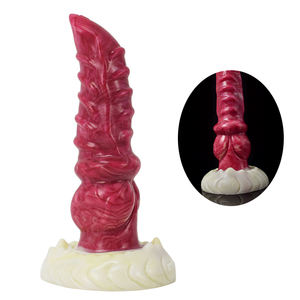 NNSX Beast Dildo Super spesso Dildo massaggiatore vaginale tappo anale Monster Spike pene in Silicone morbido Dildo Sex Toy fornitore all'ingrosso - Product Image 1