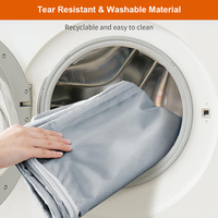 Sac de rangement pour oreillers grande capacité, organisateur de literie à compression automatique, sac de rangement pour couettes, gain de place pour placard et déménagement