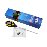 Humidimètre numérique 4-en-1 pour le jardinage, température et intensité de la lumière du soleil, PH mètre