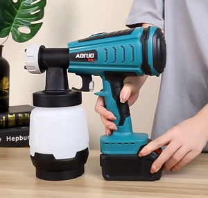 Wholesale High-pressure <b>Spray</b> Gun <b>Spray</b> Tool Latex <b>Paint</b> <b>Spray</b> Gun Small Lithium with Watering Can - Product Image 3