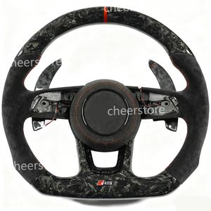 Affichage LED chauffant en fibre de carbone forgé A3 A4L A5 A6L A7 Q2 <span class=keywords><strong>Q3</strong></span> S4 S5 <span class=keywords><strong>RS</strong></span> S-<span class=keywords><strong>line</strong></span> Upgrade TT R8 MK3 pour Audi - Product Image 1