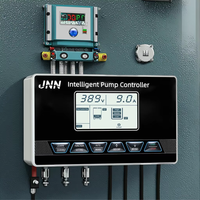 Contrôleur intelligent de pompe monophasé JNN 30F 220V/380V pour 1 ou 2 pompes, contrôle du niveau et de la pression de l'eau