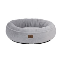 Peppy Buddies Luxus Plüsch Kunst pelz Warmes Donut Hunde bett mit weichem Kissen Rundes Bett für Hunde und Katzen