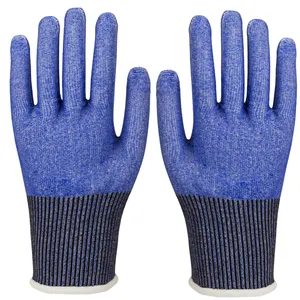 Wholesale Customization Cut Resistant Work Gloves mechanic knitted safety work gloves in pakistan