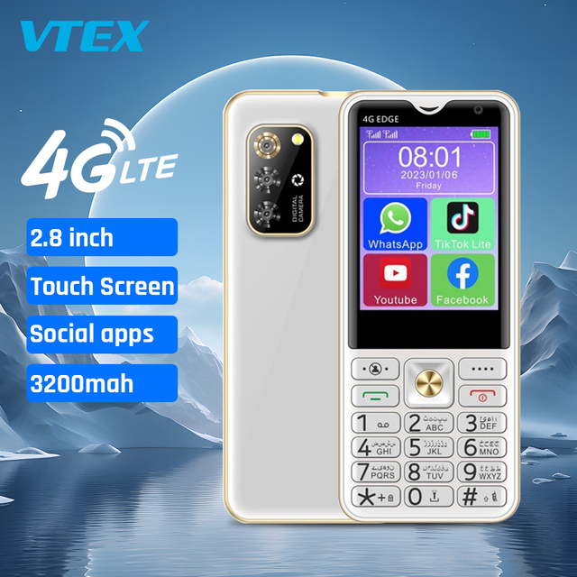4G Lte Big Button Big Icon Dual Sim Senior Elderly China Old Man Phones Elder Phone Keypad Mobile Phone