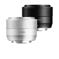 Objectif TTArtisan AF 35mm F1.8 II plein format à grande ouverture en alliage d'aluminium 52mm pour monture Minolta E Noir Argent Portrait