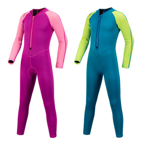 Child Neoprene <b>Wetsuit</b> Long Sleeve Quick Dry Anti Uv Swim Suit For Kids Water Sports - Product Image 2