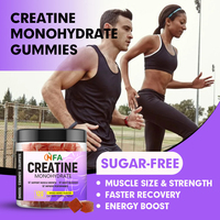 Gummies à la Créatine 5000mg Saveur Baies Mixtes Prix de Gros – Améliore les Performances pour Adultes Avant et Après l'Exercice