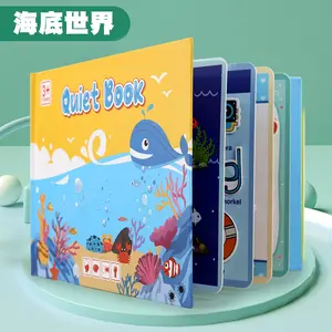 Interactive Toys Busy Book Montessori Preschool Learning Education Develop Learning Skills Quiet Book For Toddlers Kids
