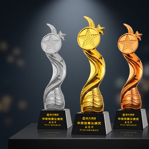 Trofeo Portátil de Cristal y Vidrio con Diseño Animal para Reconocer a los Contribuyentes Destacados en Summits Empresariales - Venta al por Mayor - Product Image 4