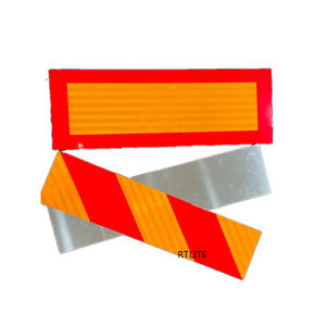 Plaque de marquage réfléchissante arrière <span class=keywords><strong>pour</strong></span> véhicule <span class=keywords><strong>lourd</strong></span> - Product Image 1