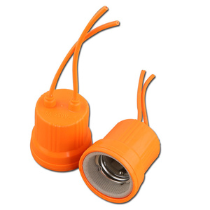 Vite a basso prezzo E27 luce a LED con pendente rotondo quadrato in plastica bianca <span class=keywords><strong>per</strong></span> lampada con lampada a vite - Product Image 1