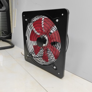 Wholesale 10 Inch 12/16inch Window Wall-Mounted Axial <strong>Fan</strong> Bathroom Kitchen Range Hood <strong>Portable</strong> Exhaust <strong>Fan</strong> <strong>Smoke</strong> Sosawith Cover - Product Image 3