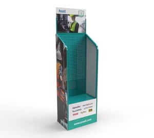 เสื้อยืดหมวกรองเท้าชั้นรองเท้ายืนแสดงตู้ร้านค้า - Product Image 2