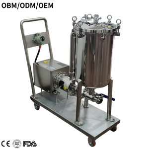 Bomba de tanque homogeneizadora DE ALTO cizallamiento en línea de una sola etapa pequeña automática Mezclador estático para emulsionar productos químicos de estator de tres etapas - Product Image 1