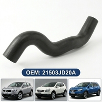 Tuyau de radiateur 21503-JD20A, tube d'eau de refroidissement, tuyau de liquide de refroidissement inférieur du radiateur pour Nissan Qashqai J10 Dualis, tube antigel du moteur
