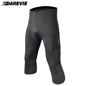 Pantaloncini da ciclista da strada di marca personalizzata 3/4 lunghi da uomo <span class=keywords><strong>donna</strong></span> imbottiti <span class=keywords><strong>pantaloni</strong></span> da ciclismo Cargo con 2 tasche - Product Image 3