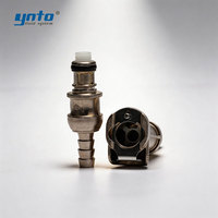 Connecteur de tuyau CPC 1/4" série ZLC en zinc moulé sous pression, structure durable et légère, résistant aux hautes températures et aux produits chimiques