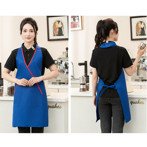Delantal de Cocina OEM 2026, Resistente, Reutilizable, con Logotipo Personalizado, Ajustable, Tipo <span class=keywords><strong>Chaleco</strong></span> para Mujer, Color Liso, Impermeable, para Chef/<span class=keywords><strong>Cocinero</strong></span> - Product Image 5