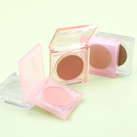 Fard à paupières compact personnalisé 36 mm, fini mat et scintillant, pailleté