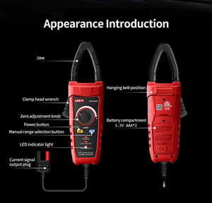 <span class=keywords><strong>Pince</strong></span> ampèremétrique UNI-T UT-CS07 1000A AC/DC pour UT197, UT197PV, UT117C, UT196, UT139C - Product Image 5