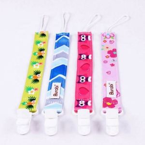 Cadena de silicona personalizada al por mayor para sujetar chupetes de bebé, clip para chupete, cordón, productos y suministros para alimentación de bebés - Product Image 6