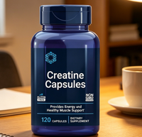 Cápsulas de Creatina que Apoyan la Energía, la Salud y el Rendimiento Muscular, Fórmula Sin Gluten y Sin OMG, Marca Privada OEM