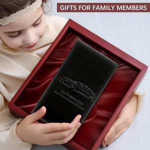 Portadocumentos para Registro y Seguro de Automóvil - Cartera Organizadora de Documentos para Guantera de Vehículo en Cuero PU Premium OEM Guangdong - Product Image 4