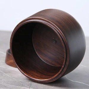 Ustensiles de thé Kung Fu <span class=keywords><strong>chinois</strong></span> haut de gamme bassin à thé en ébène assiette à thé peut également utilisé pour cendrier - Product Image 2