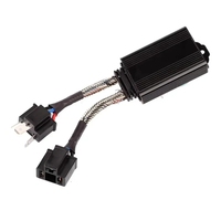 CAR-REFINE H1 H4 H7 H8 H9 H11 9005 9006 Led faro Canbus Error libre advertencia cancelador decodificadores faro decodificador para AUDI