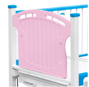 <span class=keywords><strong>Hebei</strong></span> kasur anak rumah sakit Manual, Crank perawatan medis 2 ganda dengan roda independen dan rel samping baja merek FUDA - Product Image 6