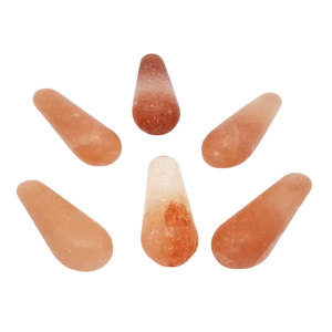 Masseur de pieds en sel naturel de l'Himalaya de qualité supérieure, bâton de sel lisse en forme de pierre de massage pour les soins de spa, sel naturel de l'Himalaya - Product Image 1