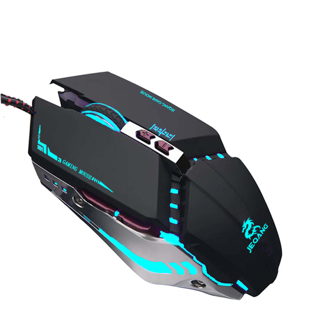 Cheap 7 Color RGB Breathing Light Gaming Mouse Wired USB Optical Backlit Ergonomic for PC Laptop Computer Game Universal