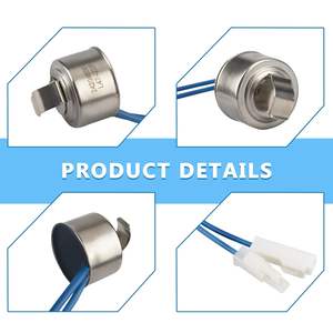 242046001, 1564839 Termostato de descongelación del refrigerador, para <span class=keywords><strong>Electrolux</strong></span>, piezas de repuesto Frigidaire 240386402, AP4508400 - Product Image 5