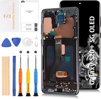 Écran LCD Noir Cosmique 6,67 pouces pour Samsung Galaxy S20 Plus 4G SM-G985/S20+ 5G SM-G986 – Remplacement d'écran tactile – Ventes Flash
