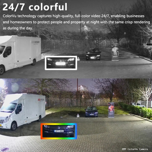 Hikvision ColorVu DS-2CD2T47G2-LSU/SL 24/7 colorato per immagini luce stroboscopica udibile di avvertimento Audio bidirezionale 4MP Bullet telecamera di rete - Product Image 5