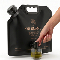 Pochettes Doypack personnalisées avec bec verseur 1,5L 3L 5L pour jus de fruits, eau de coco, boissons – Emballage liquide en plastique avec logo sur mesure