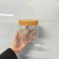 Brosse à dents 89, Bouteille en plastique PET de qualité alimentaire à large ouverture de 1000 ml - Contenant scellé et étanche à l'humidité, conditionnement de 500 ml de qualité alimentaire