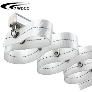 Ruban plissé blanc de haute qualité de 2,5 cm, longueur personnalisable pour rails de rideaux en forme de S, pour tringles à rideaux, rails et accessoires - Product Image 6