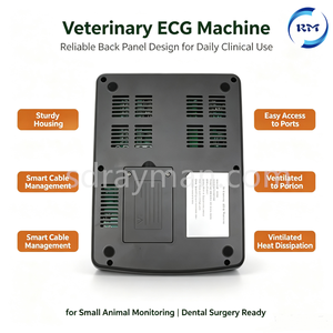Máquina de ECG Veterinaria Portátil de 12 Derivaciones con Wifi, Monitor de Salud Cardíaca Preciso para Clínicas Veterinarias - Product Image 3