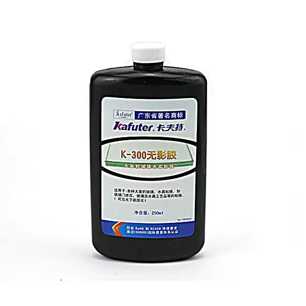 Flüssiger Acryl kleber Kafuter K-300 Crystal Bonding Glas und Glas Bonding UV-Kleber Glas UV-Kleber