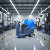 Machine à nettoyer les sols à batterie Olisen, petite machine à nettoyer électrique robotisée